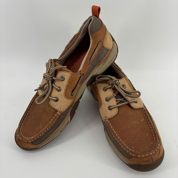 Sperry Top-Sider Other - Sperry Top-Sider Sea Kite Sport Picket Boat Shoes Mens 11 Brown Waterproof Gorp